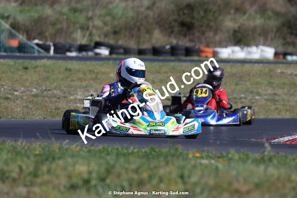 08 & 09/04/2023 : 3ème manche du Championnat du Sud à Fun Kart Brissac (photos Stéphane Agnus) 2023 — karting