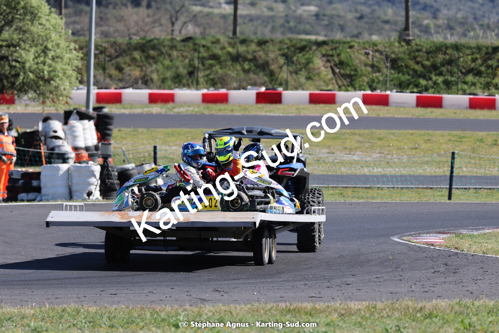 08 & 09/04/2023 : 3ème manche du Championnat du Sud à Fun Kart Brissac (photos Stéphane Agnus) 2023 — karting