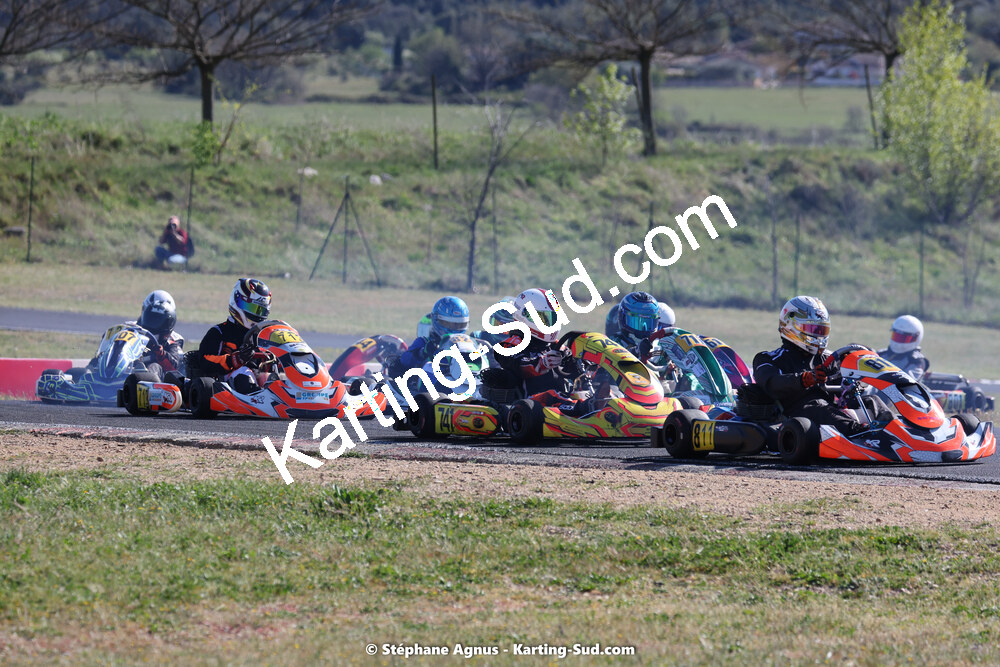 08 & 09/04/2023 : 3ème manche du Championnat du Sud à Fun Kart Brissac (photos Stéphane Agnus) 2023 — karting