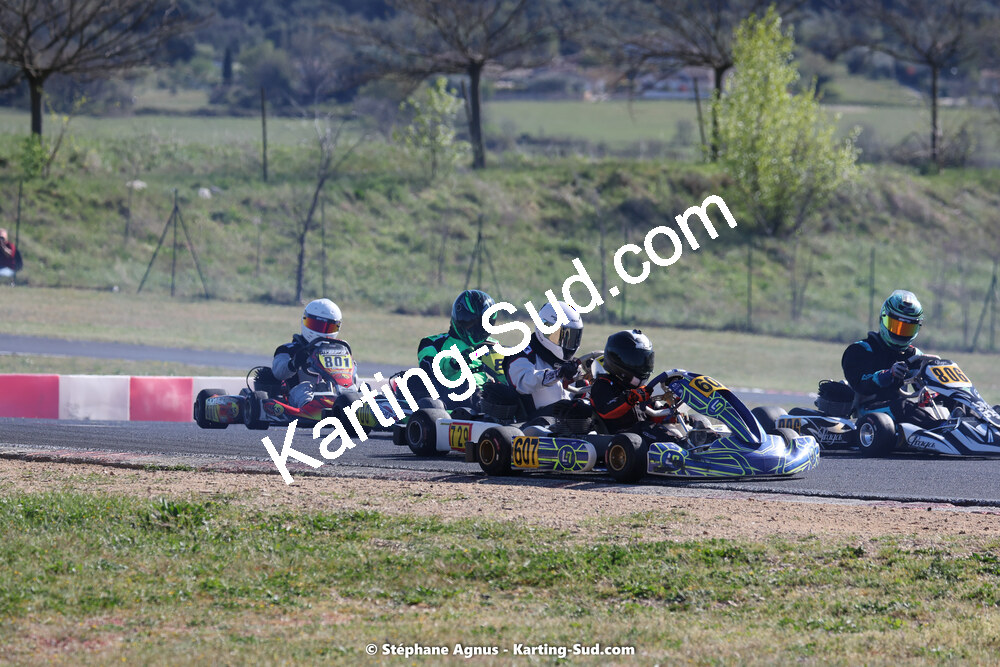 08 & 09/04/2023 : 3ème manche du Championnat du Sud à Fun Kart Brissac (photos Stéphane Agnus) 2023 — karting