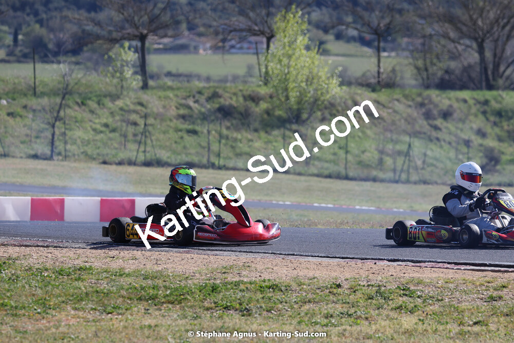 08 & 09/04/2023 : 3ème manche du Championnat du Sud à Fun Kart Brissac (photos Stéphane Agnus) 2023 — karting