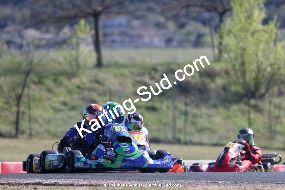 08 & 09/04/2023 : 3ème manche du Championnat du Sud à Fun Kart Brissac (photos Stéphane Agnus) 2023 — karting