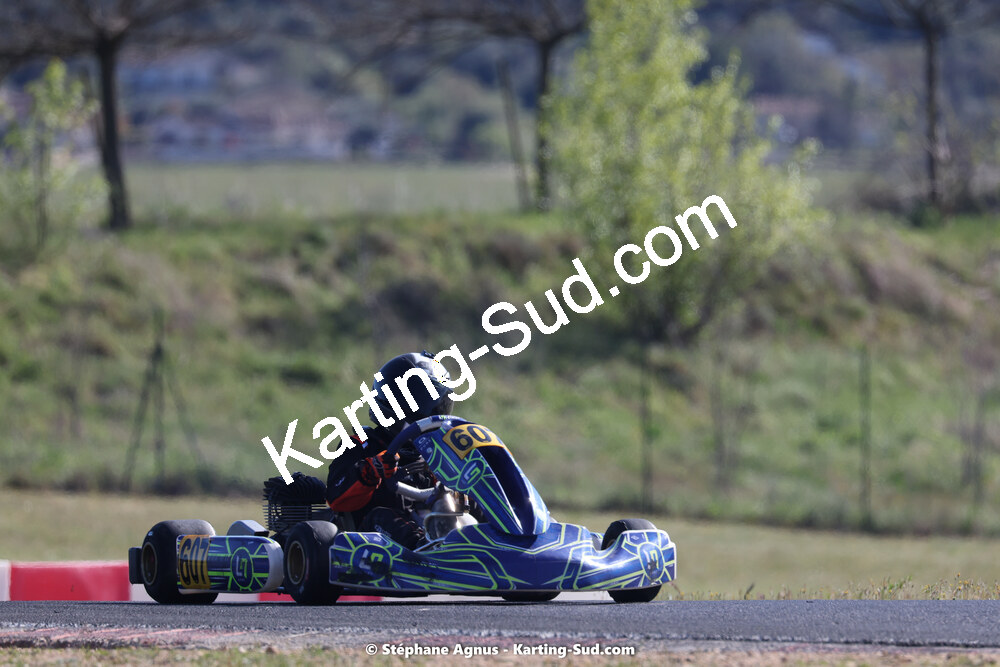 08 & 09/04/2023 : 3ème manche du Championnat du Sud à Fun Kart Brissac (photos Stéphane Agnus) 2023 — karting