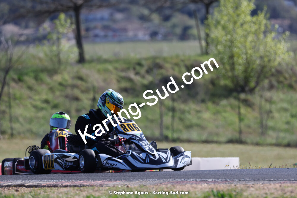 08 & 09/04/2023 : 3ème manche du Championnat du Sud à Fun Kart Brissac (photos Stéphane Agnus) 2023 — karting