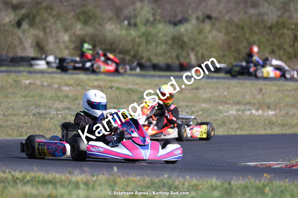 08 & 09/04/2023 : 3ème manche du Championnat du Sud à Fun Kart Brissac (photos Stéphane Agnus) 2023 — karting