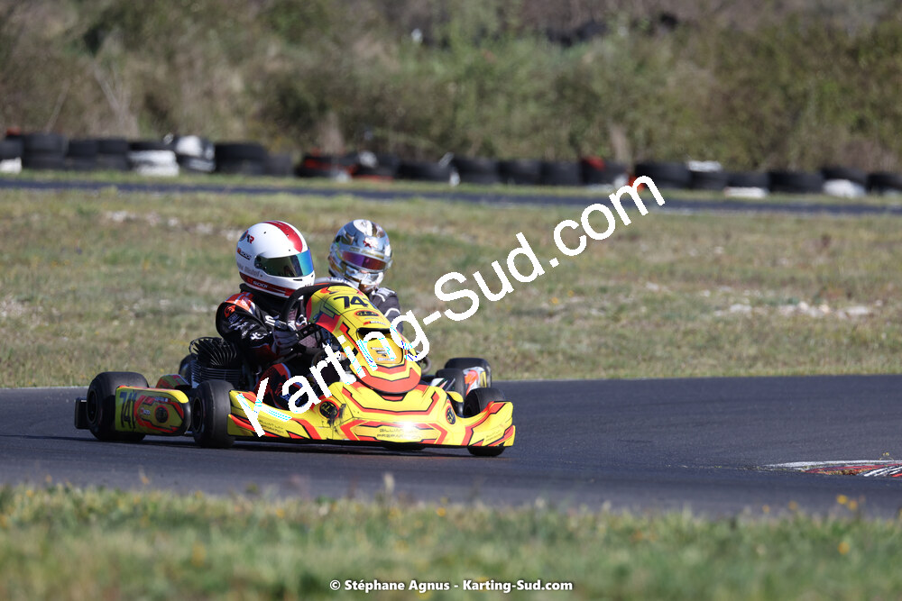 08 & 09/04/2023 : 3ème manche du Championnat du Sud à Fun Kart Brissac (photos Stéphane Agnus) 2023 — karting