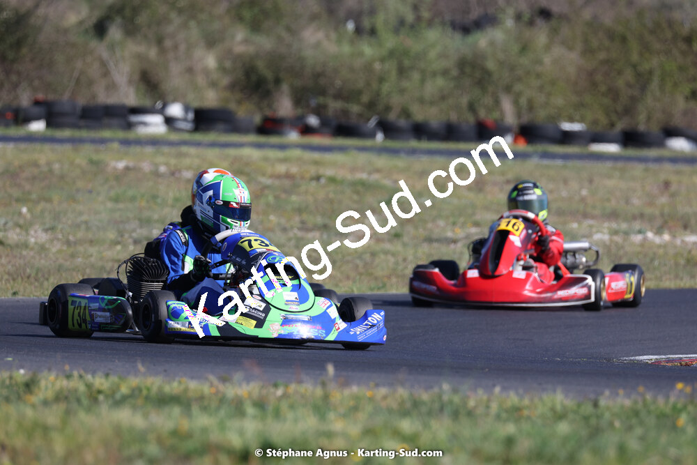 08 & 09/04/2023 : 3ème manche du Championnat du Sud à Fun Kart Brissac (photos Stéphane Agnus) 2023 — karting