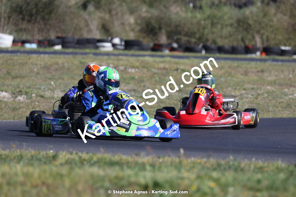 08 & 09/04/2023 : 3ème manche du Championnat du Sud à Fun Kart Brissac (photos Stéphane Agnus) 2023 — karting