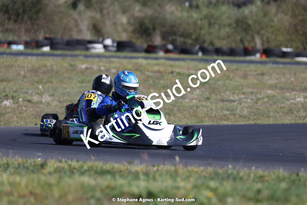 08 & 09/04/2023 : 3ème manche du Championnat du Sud à Fun Kart Brissac (photos Stéphane Agnus) 2023 — karting