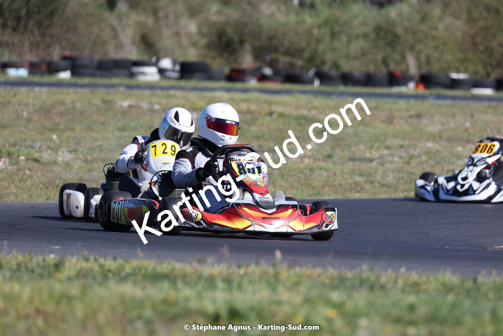 08 & 09/04/2023 : 3ème manche du Championnat du Sud à Fun Kart Brissac (photos Stéphane Agnus) 2023 — karting