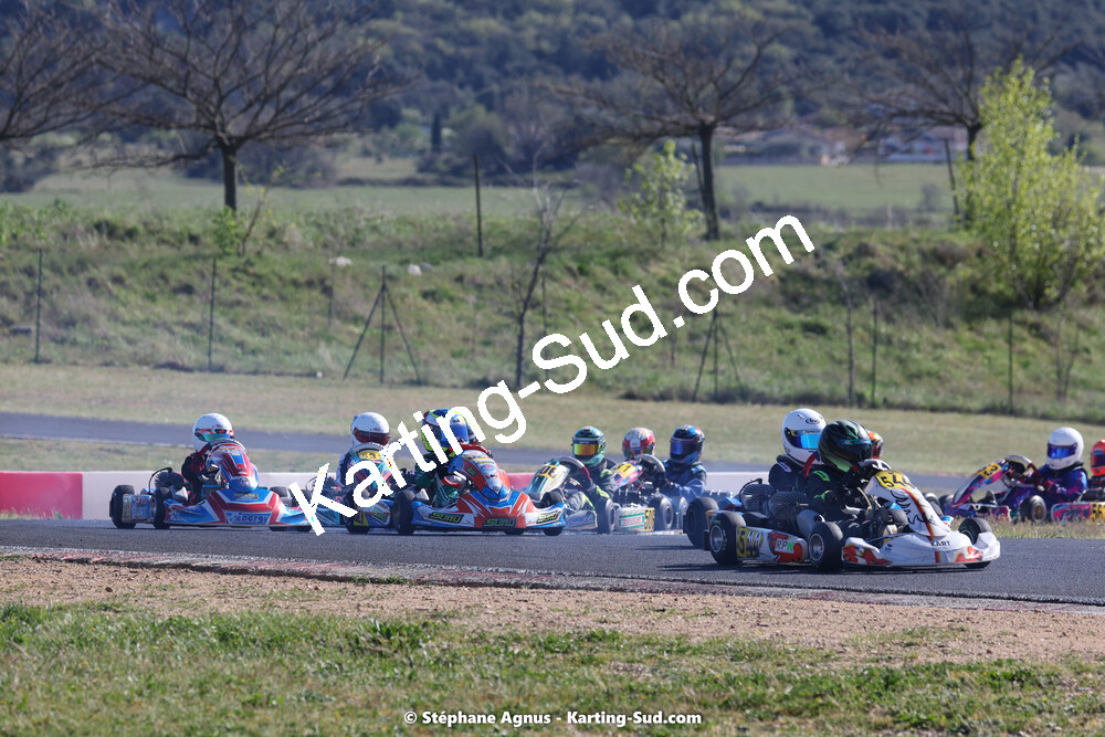 08 & 09/04/2023 : 3ème manche du Championnat du Sud à Fun Kart Brissac (photos Stéphane Agnus) 2023 — karting