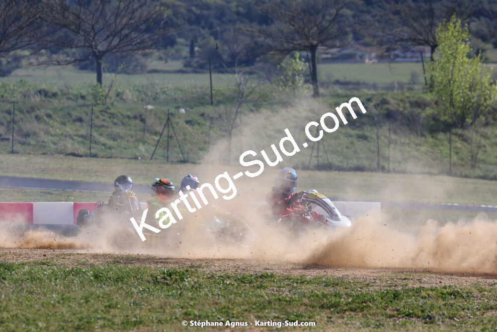 08 & 09/04/2023 : 3ème manche du Championnat du Sud à Fun Kart Brissac (photos Stéphane Agnus) 2023 — karting