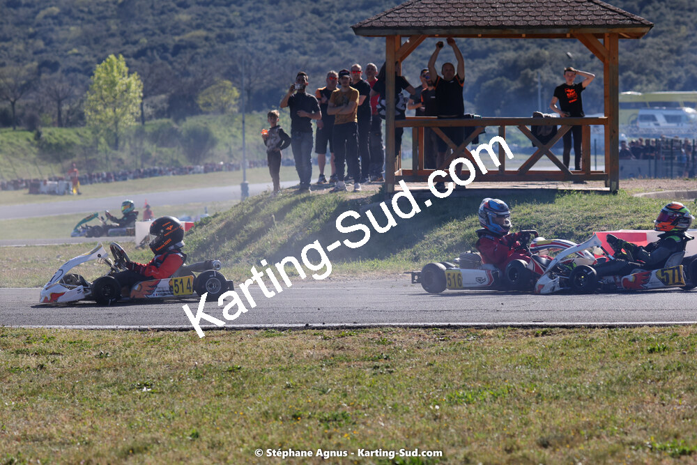 08 & 09/04/2023 : 3ème manche du Championnat du Sud à Fun Kart Brissac (photos Stéphane Agnus) 2023 — karting