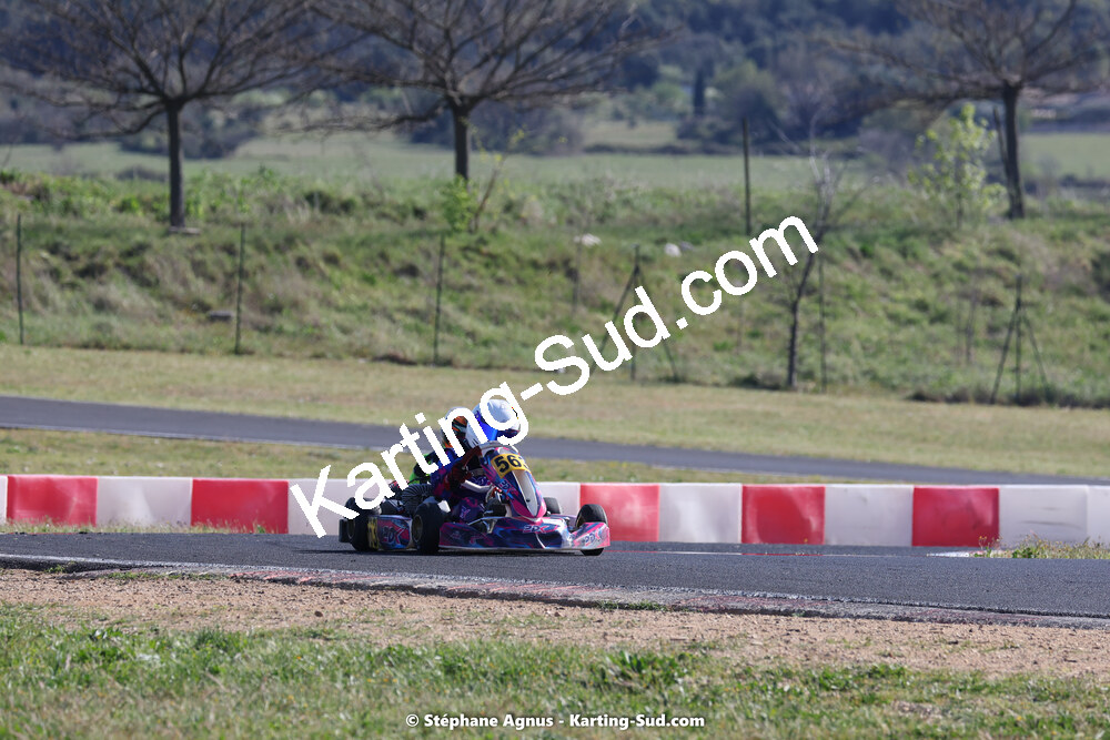 08 & 09/04/2023 : 3ème manche du Championnat du Sud à Fun Kart Brissac (photos Stéphane Agnus) 2023 — karting
