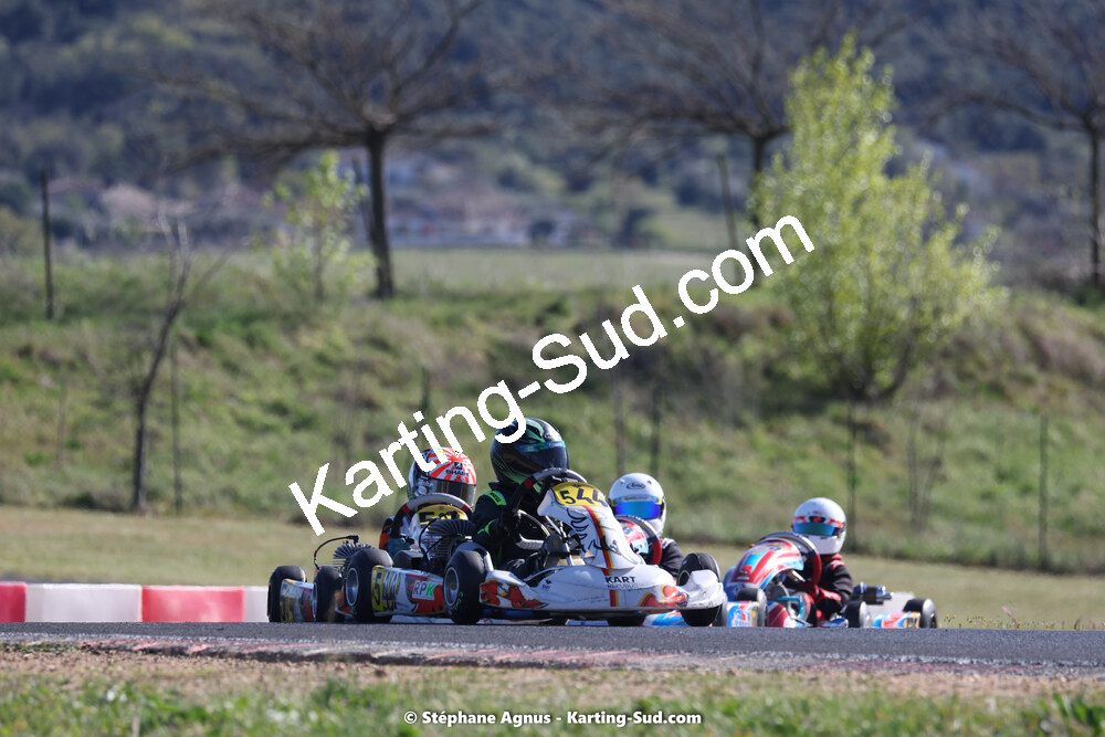 08 & 09/04/2023 : 3ème manche du Championnat du Sud à Fun Kart Brissac (photos Stéphane Agnus) 2023 — karting