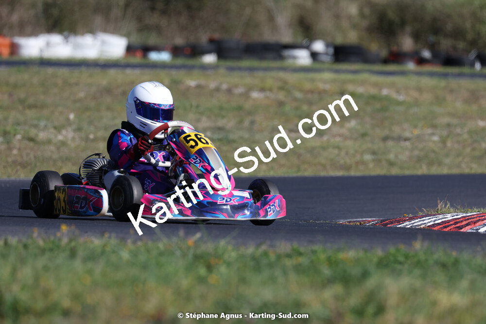 08 & 09/04/2023 : 3ème manche du Championnat du Sud à Fun Kart Brissac (photos Stéphane Agnus) 2023 — karting