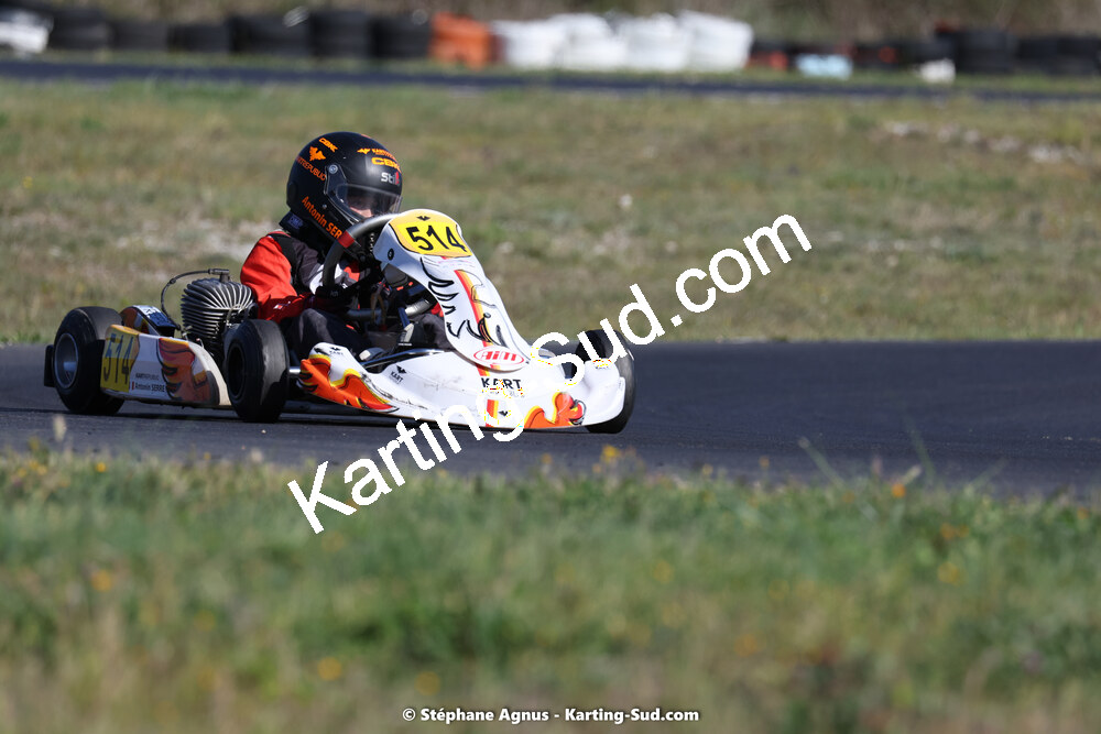 08 & 09/04/2023 : 3ème manche du Championnat du Sud à Fun Kart Brissac (photos Stéphane Agnus) 2023 — karting