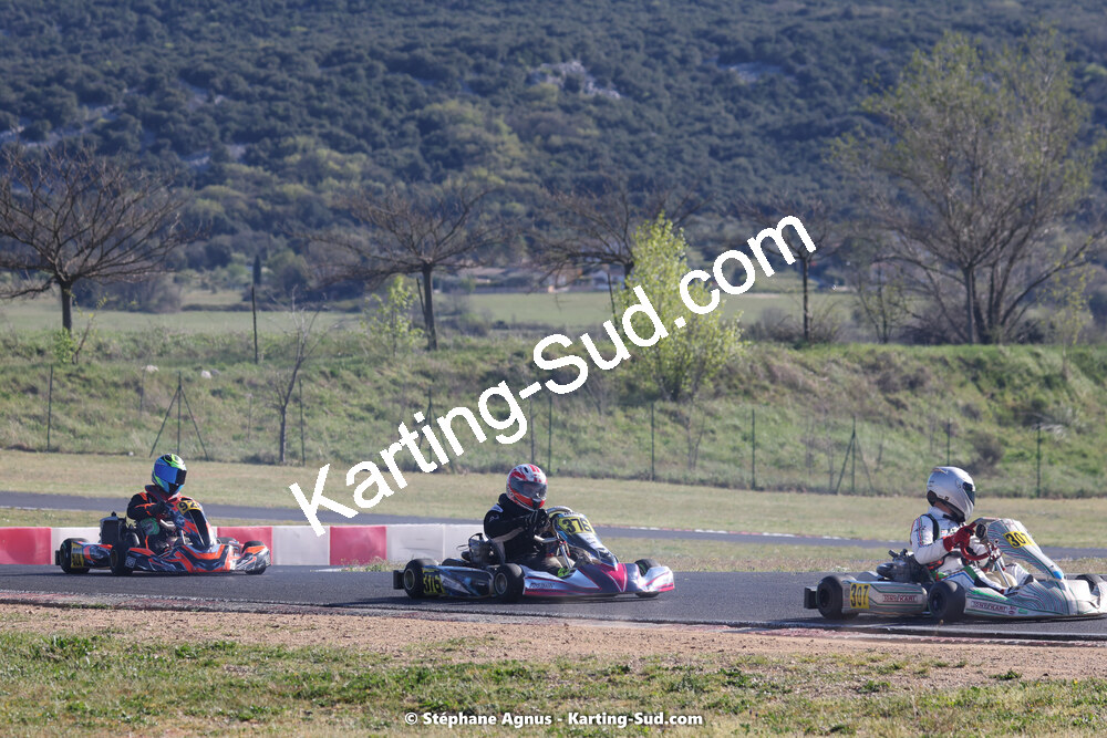 08 & 09/04/2023 : 3ème manche du Championnat du Sud à Fun Kart Brissac (photos Stéphane Agnus) 2023 — karting