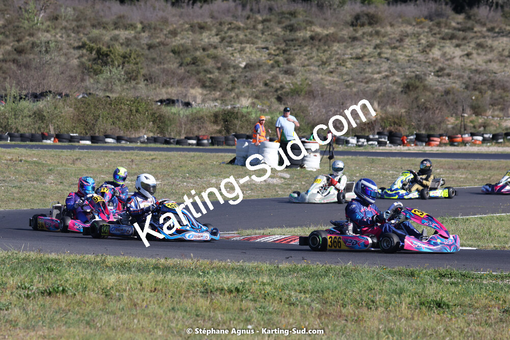 08 & 09/04/2023 : 3ème manche du Championnat du Sud à Fun Kart Brissac (photos Stéphane Agnus) 2023 — karting