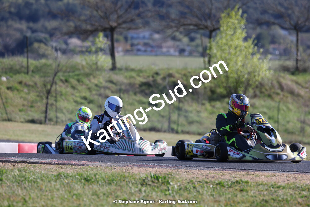 08 & 09/04/2023 : 3ème manche du Championnat du Sud à Fun Kart Brissac (photos Stéphane Agnus) 2023 — karting