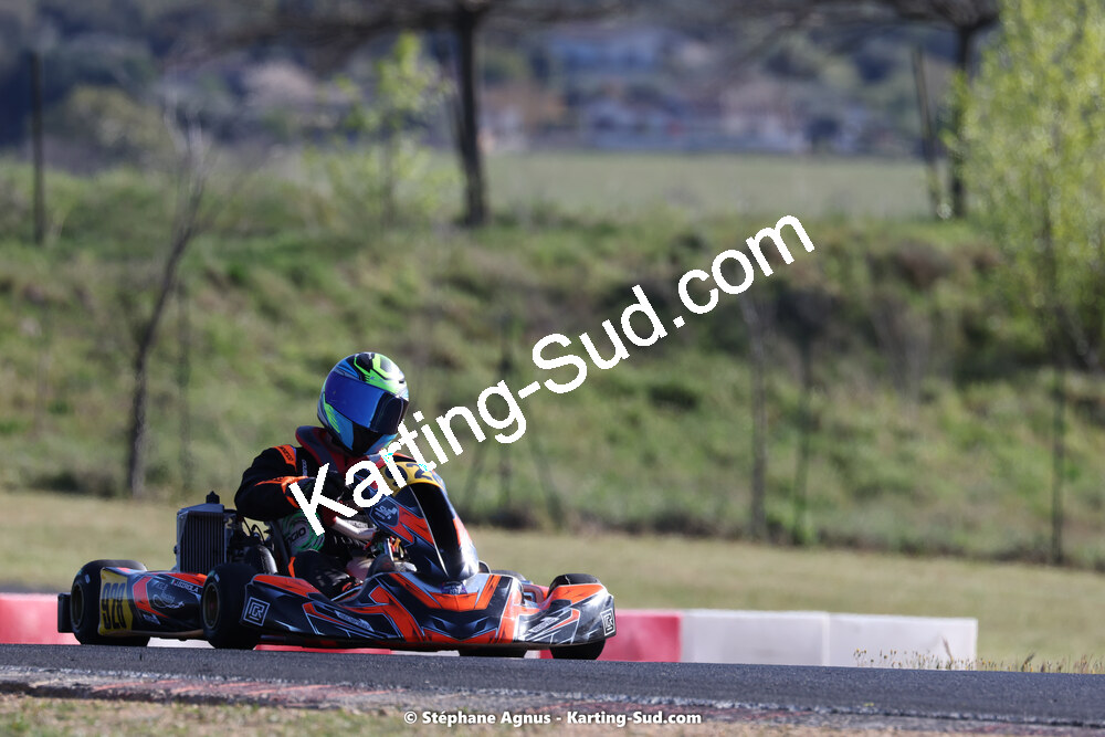08 & 09/04/2023 : 3ème manche du Championnat du Sud à Fun Kart Brissac (photos Stéphane Agnus) 2023 — karting