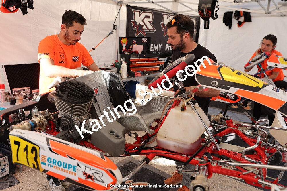 08 & 09/04/2023 : 3ème manche du Championnat du Sud à Fun Kart Brissac (photos Stéphane Agnus) 2023 — karting
