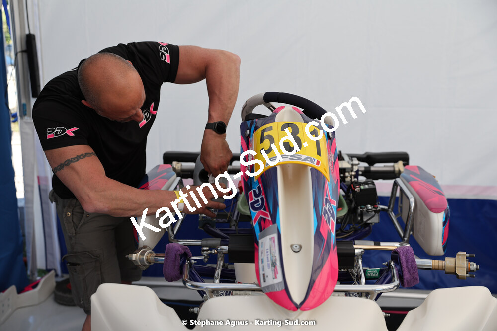 08 & 09/04/2023 : 3ème manche du Championnat du Sud à Fun Kart Brissac (photos Stéphane Agnus) 2023 — karting