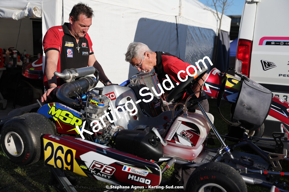 08 & 09/04/2023 : 3ème manche du Championnat du Sud à Fun Kart Brissac (photos Stéphane Agnus) 2023 — karting