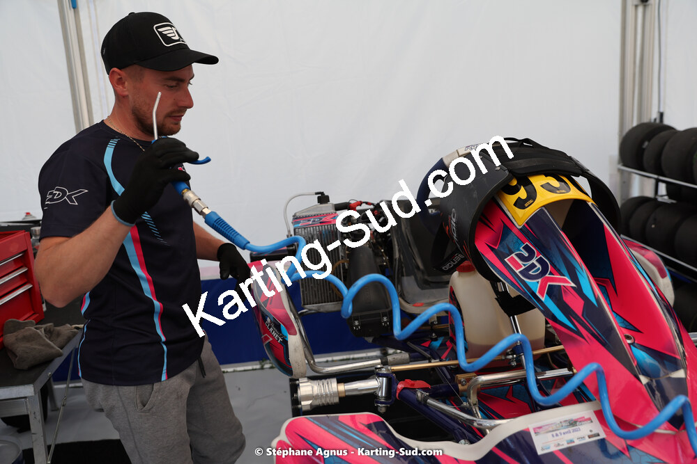 08 & 09/04/2023 : 3ème manche du Championnat du Sud à Fun Kart Brissac (photos Stéphane Agnus) 2023 — karting