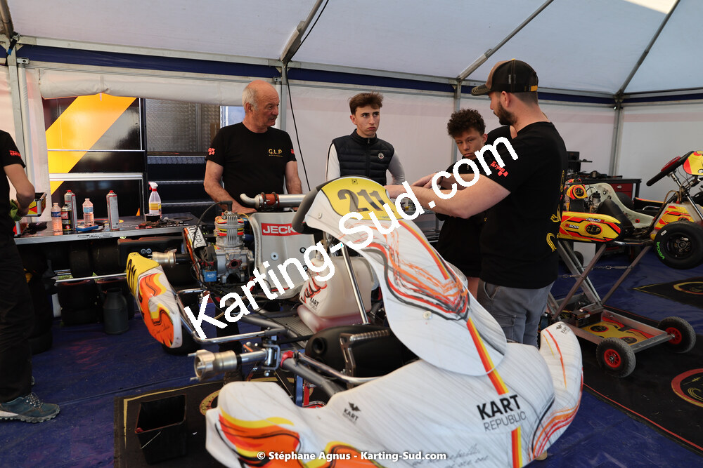 08 & 09/04/2023 : 3ème manche du Championnat du Sud à Fun Kart Brissac (photos Stéphane Agnus) 2023 — karting