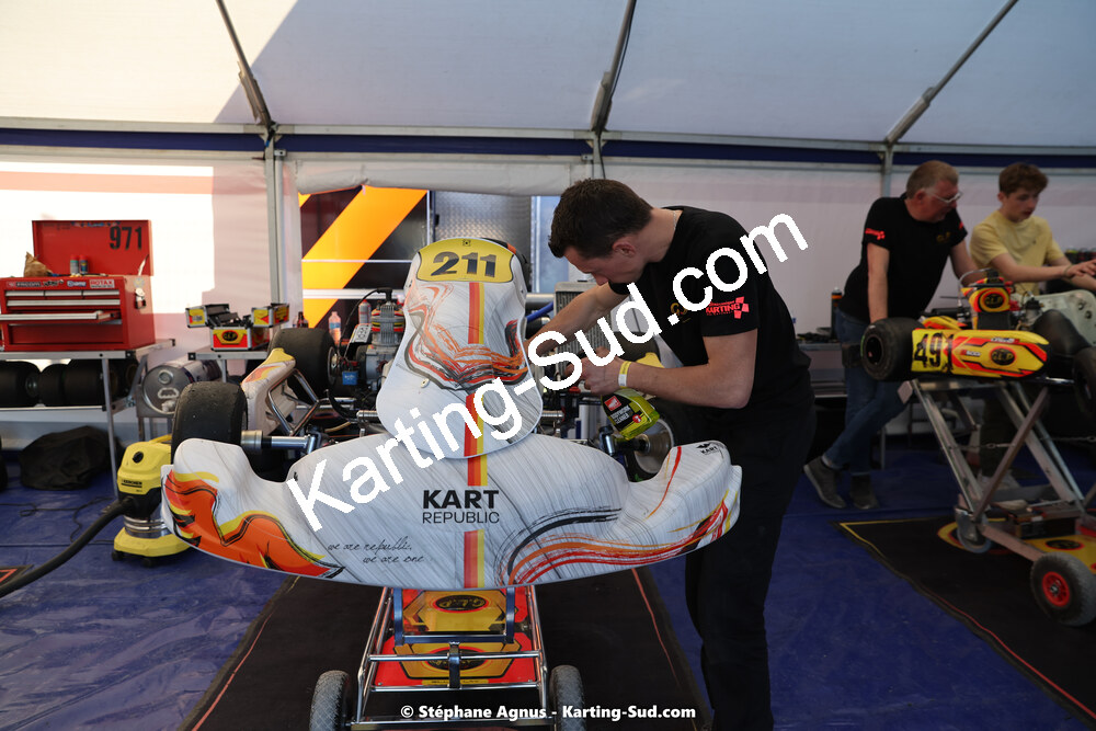 08 & 09/04/2023 : 3ème manche du Championnat du Sud à Fun Kart Brissac (photos Stéphane Agnus) 2023 — karting