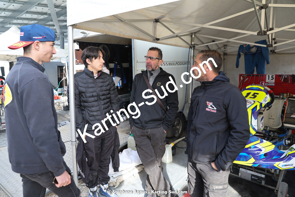 08 & 09/04/2023 : 3ème manche du Championnat du Sud à Fun Kart Brissac (photos Stéphane Agnus) 2023 — karting