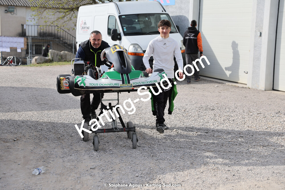 08 & 09/04/2023 : 3ème manche du Championnat du Sud à Fun Kart Brissac (photos Stéphane Agnus) 2023 — karting
