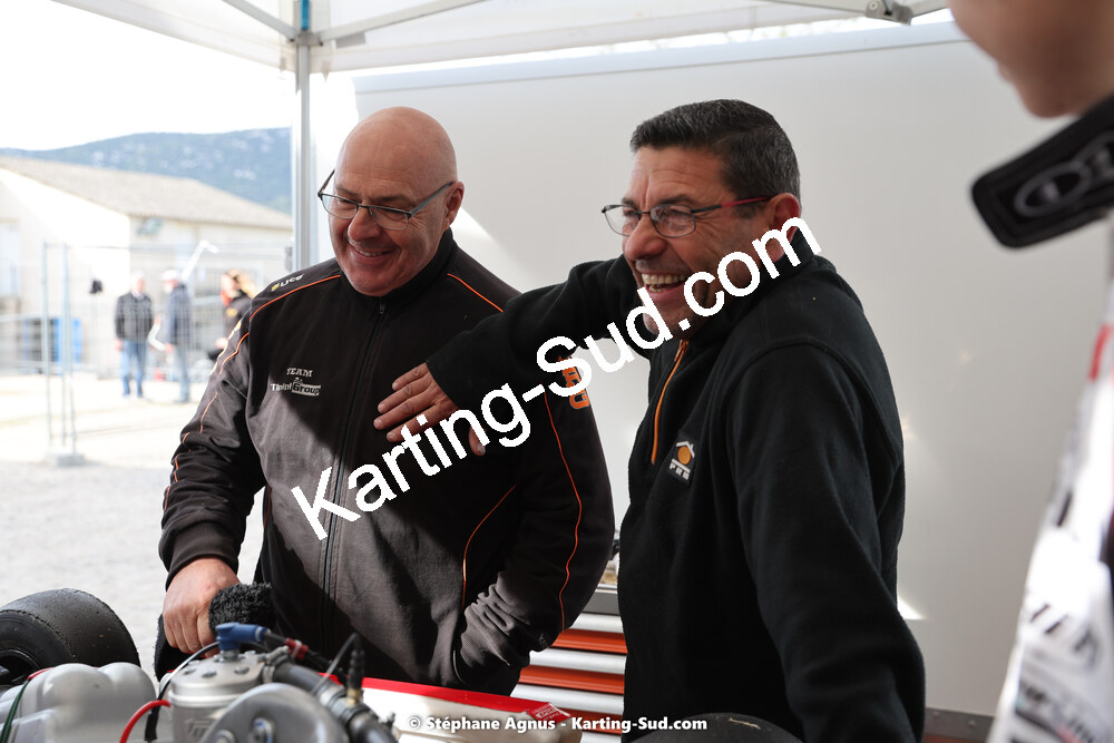 Eric CATALA, Luc PORTARIES — 08 & 09/04/2023 : 3ème manche du Championnat du Sud à Fun Kart Brissac (photos Stéphane Agnus) 2023 — karting