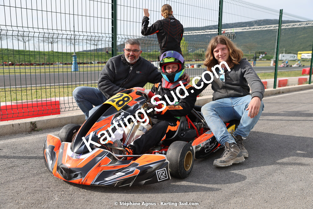 Joel GIROLA — 08 & 09/04/2023 : 3ème manche du Championnat du Sud à Fun Kart Brissac (photos Stéphane Agnus) 2023 — karting