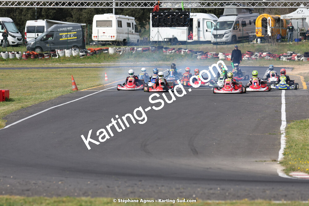 08 & 09/04/2023 : 3ème manche du Championnat du Sud à Fun Kart Brissac (photos Stéphane Agnus) 2023 — karting