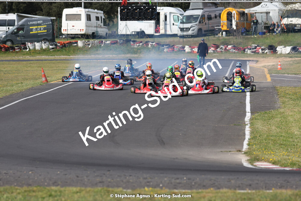 08 & 09/04/2023 : 3ème manche du Championnat du Sud à Fun Kart Brissac (photos Stéphane Agnus) 2023 — karting