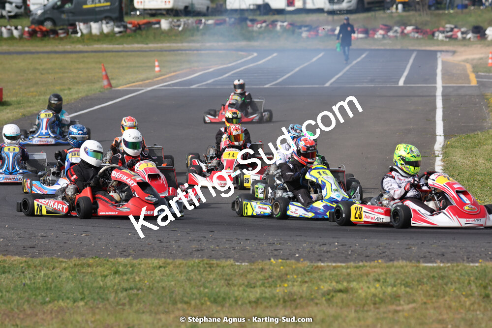 08 & 09/04/2023 : 3ème manche du Championnat du Sud à Fun Kart Brissac (photos Stéphane Agnus) 2023 — karting