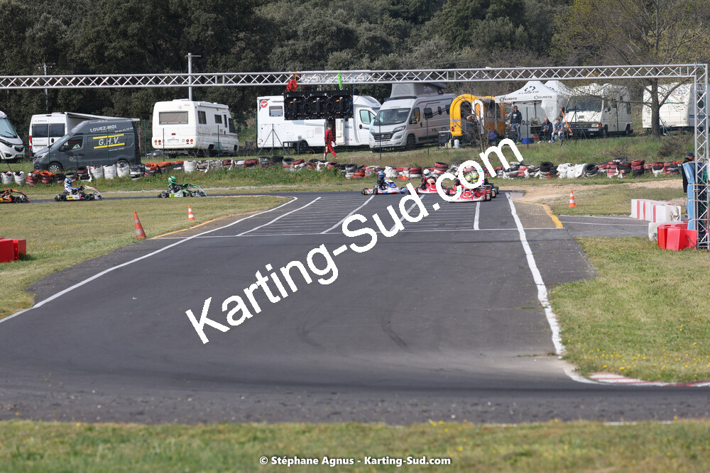 08 & 09/04/2023 : 3ème manche du Championnat du Sud à Fun Kart Brissac (photos Stéphane Agnus) 2023 — karting