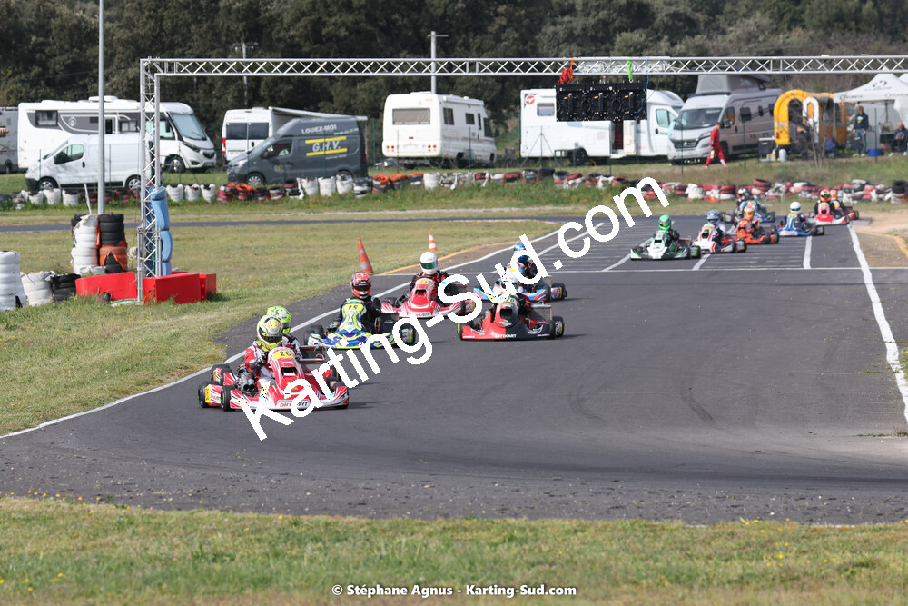 08 & 09/04/2023 : 3ème manche du Championnat du Sud à Fun Kart Brissac (photos Stéphane Agnus) 2023 — karting