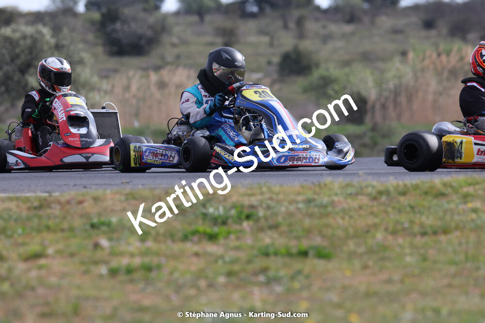 08 & 09/04/2023 : 3ème manche du Championnat du Sud à Fun Kart Brissac (photos Stéphane Agnus) 2023 — karting