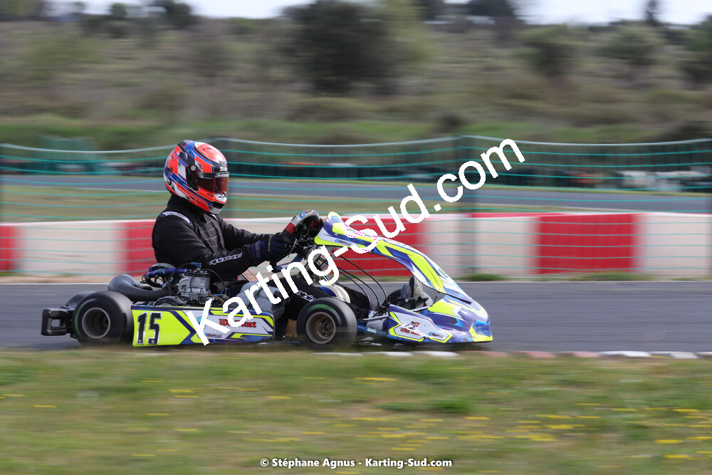 08 & 09/04/2023 : 3ème manche du Championnat du Sud à Fun Kart Brissac (photos Stéphane Agnus) 2023 — karting