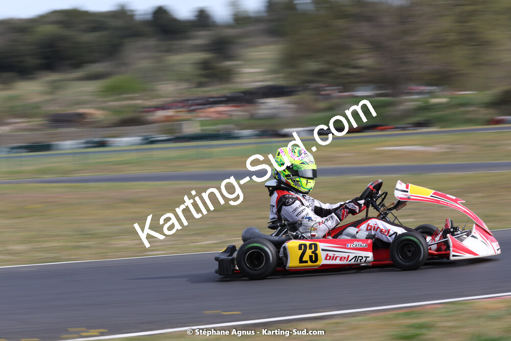 08 & 09/04/2023 : 3ème manche du Championnat du Sud à Fun Kart Brissac (photos Stéphane Agnus) 2023 — karting