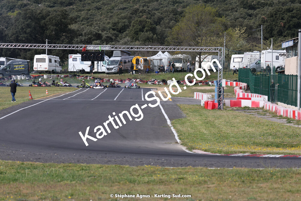 08 & 09/04/2023 : 3ème manche du Championnat du Sud à Fun Kart Brissac (photos Stéphane Agnus) 2023 — karting