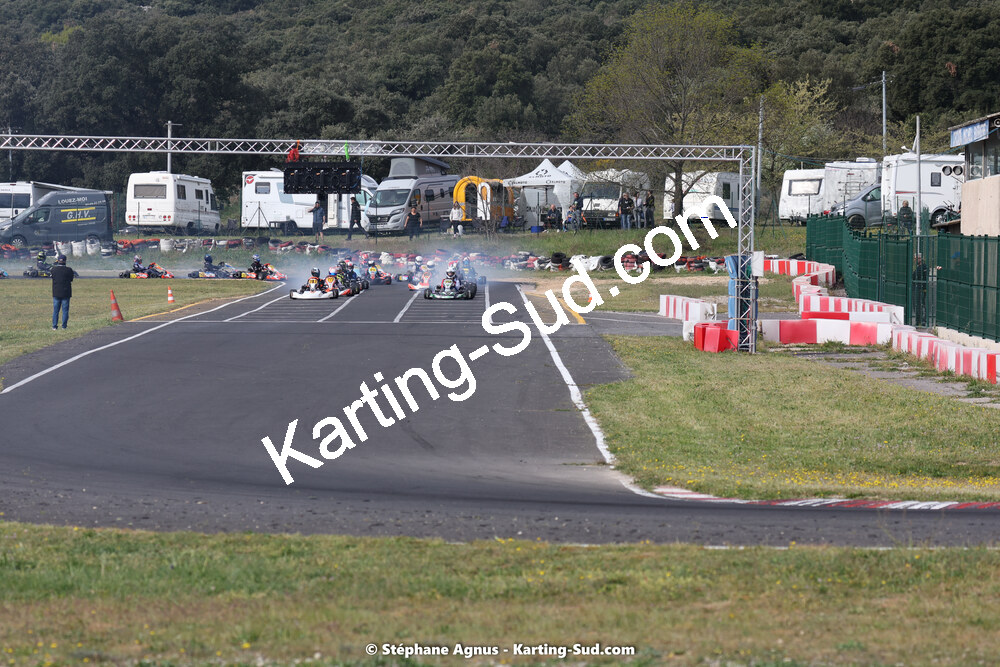 08 & 09/04/2023 : 3ème manche du Championnat du Sud à Fun Kart Brissac (photos Stéphane Agnus) 2023 — karting