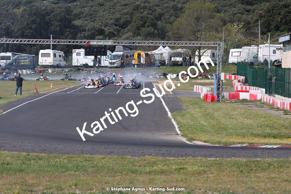 08 & 09/04/2023 : 3ème manche du Championnat du Sud à Fun Kart Brissac (photos Stéphane Agnus) 2023 — karting