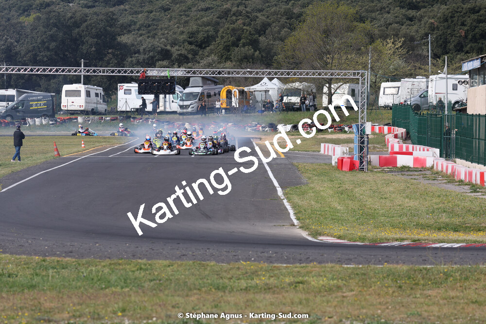 08 & 09/04/2023 : 3ème manche du Championnat du Sud à Fun Kart Brissac (photos Stéphane Agnus) 2023 — karting