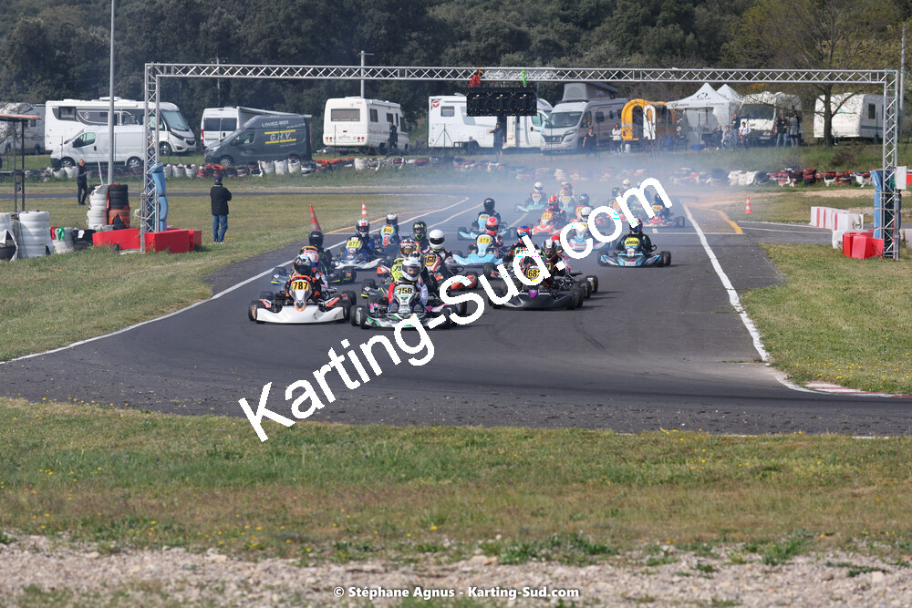 08 & 09/04/2023 : 3ème manche du Championnat du Sud à Fun Kart Brissac (photos Stéphane Agnus) 2023 — karting