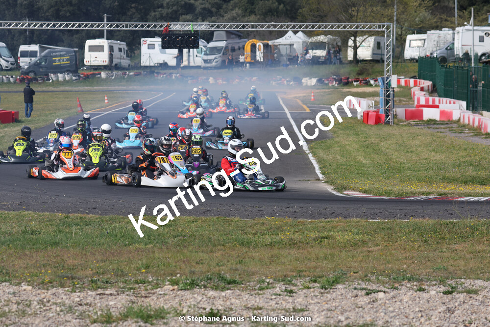 08 & 09/04/2023 : 3ème manche du Championnat du Sud à Fun Kart Brissac (photos Stéphane Agnus) 2023 — karting