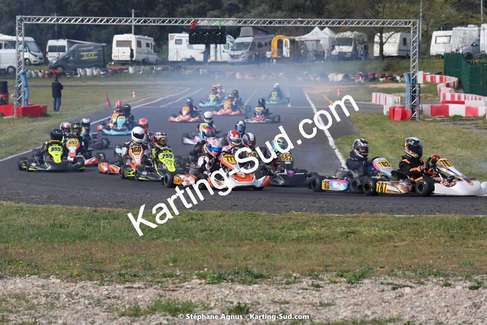 08 & 09/04/2023 : 3ème manche du Championnat du Sud à Fun Kart Brissac (photos Stéphane Agnus) 2023 — karting